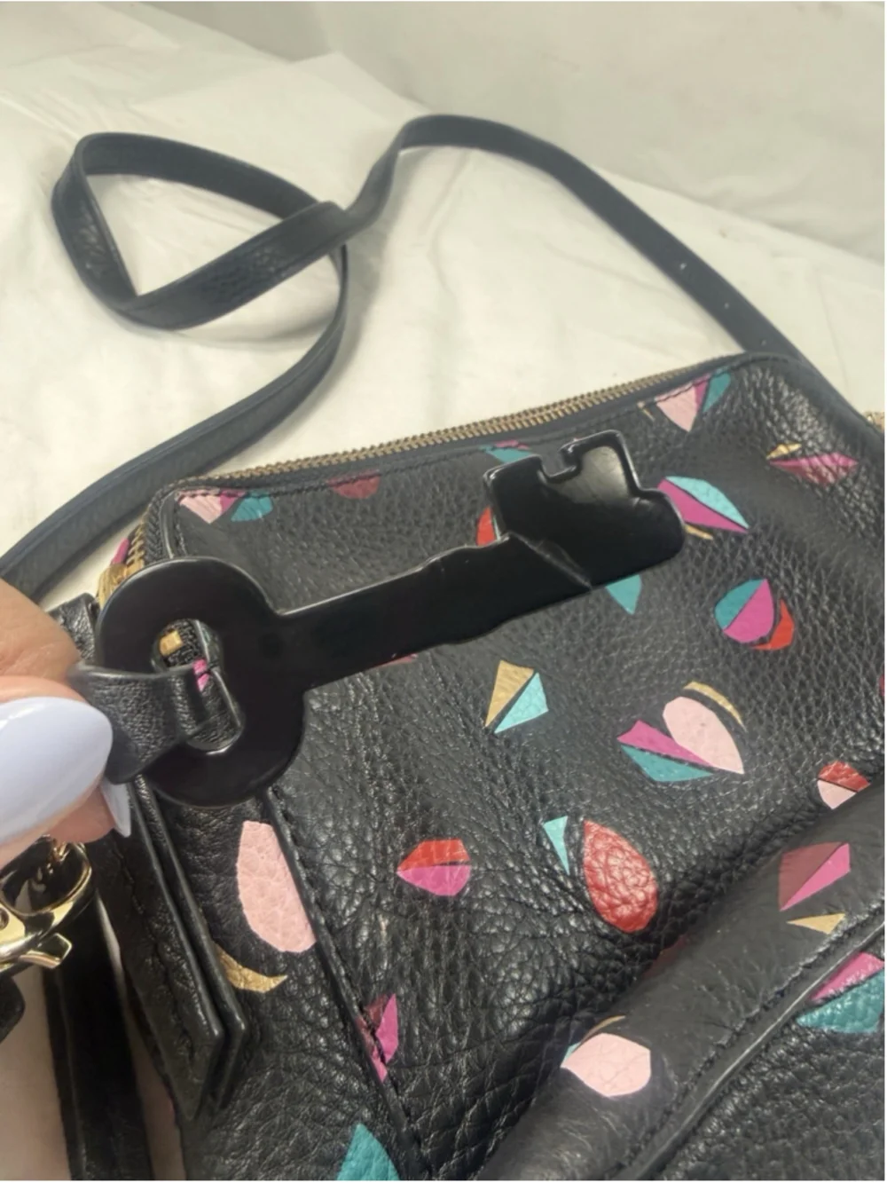 Fossil ZB6674016 Sydney Crossbody Black Multi